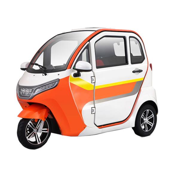Enclosed 3 Seats Three Wheel Electric Tricycle 55km/H OEM