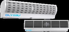 OlyAir Cyclone cross Flow Air Curtain from 90-200cm length remote control with install hig