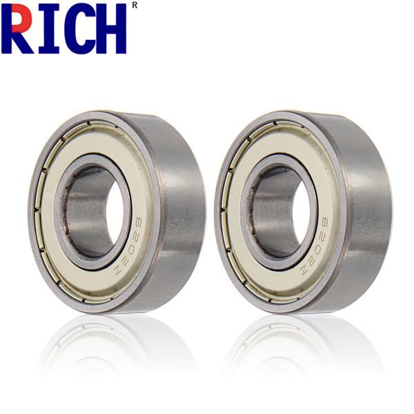 Dust Cover Car Engine Bearings Shiny Ball Bearing 6202 15 X 35 X 11 Mm Size