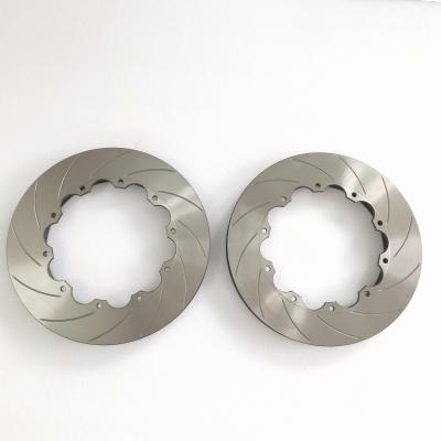 Rotor sulcado 370*36mm entalhado do freio do jogo de Grey Cast Iron Brake Disc