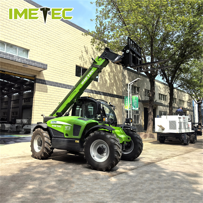 PLC Offroad Rough Terrain Telehandler Reach Forklift 3Ton OEM