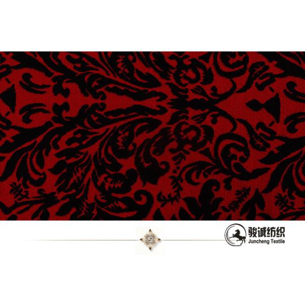 100% Polyester tweed combing jacquard thick needle weft knitting fabric for woman apparel