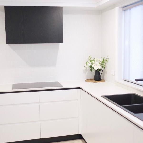 Modern Luxury Matte White Handless Lacquer Home Storage Sales Kitchen Cabinets