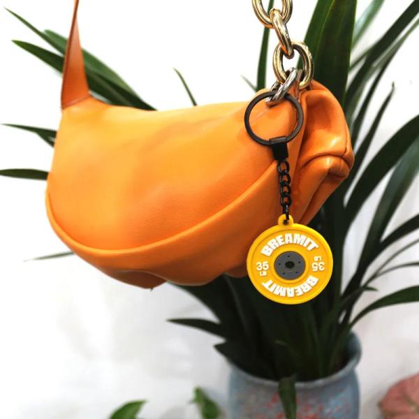 Clavedero de PVC suave de caucho Gimnasio Clavedero de entrenamiento Regalo Weightlifter Fitness Clavedero