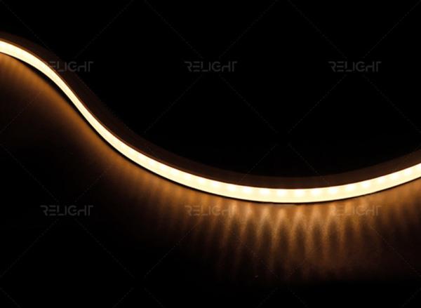1010 40x65° Ángulo de la serie de luz de banda de neón 2835 2700K 3000K 4000K 6500K 24V LED Neon Flex