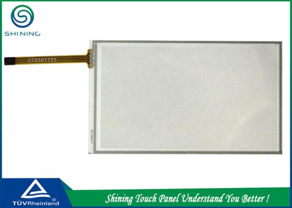 Laptop 5 Inch Resistive Touch Panel Overlay 4 Wire Analog Film Glass Structure