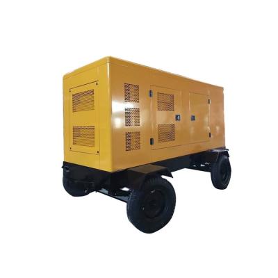 Comércio diesel Perkins gerador conjunto silencioso durável