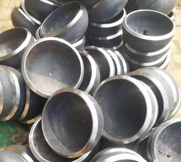 High Pressure Thick Wall Hemispherical Head Customized Carbon Steel Head for Boiler Parts
