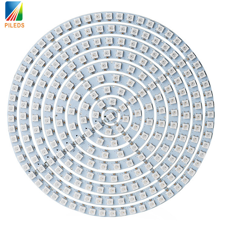 Пилеты WS2812B Smart RGBIC LED Ring Индивидуально адресуемые умные световые ленты DC5V