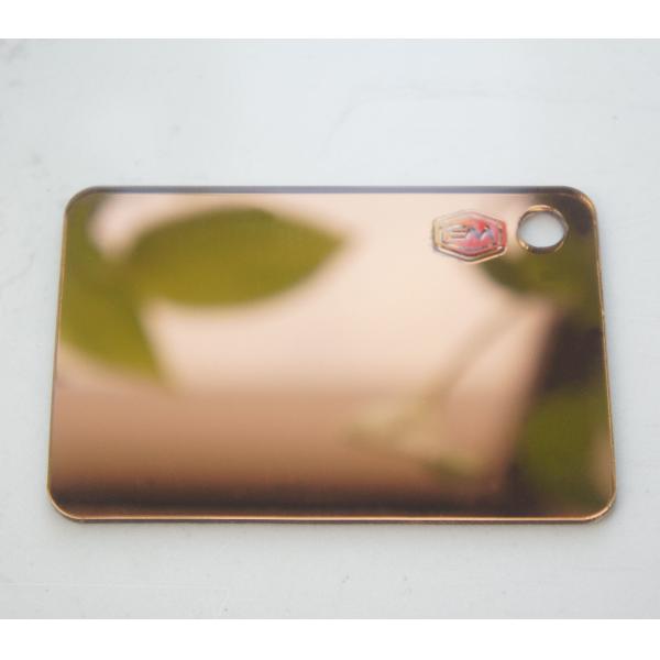 1 мм 1220*1830 мм Золото Золотое зеркало Акриловый лист для рекламы Знак и письмо