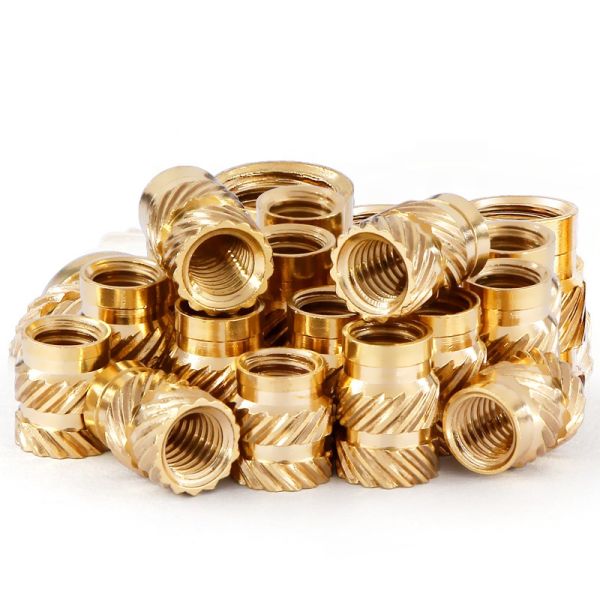 Galvanized Knurled Brass Fastener Insert Nut For In Industrial Applications