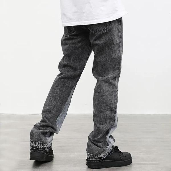                  Custom Streetwear Pant 100% Cotton Jogger Elasticated Waistband Black Men Blank Straight Leg Sweatpants             