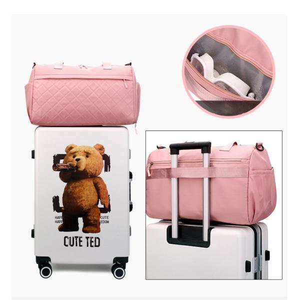 Accepable OEM/ODM Customized Multifunctional Large Capacity Travel Bag Wet and Dry Gym Bagag