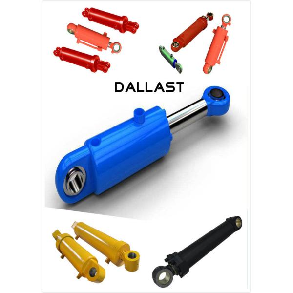 Chromed Heavy Duty Hydraulic Ram Cylinder for Engineering Truck