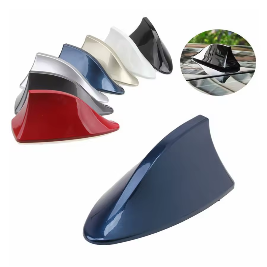 Universal FM AM Fish Fin Car Radio Antenna Roof Mount With Custom Cable HT-V111