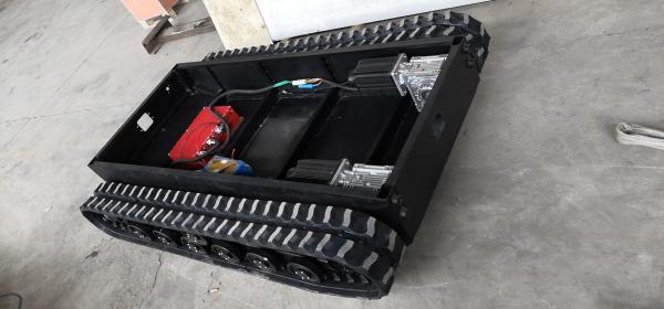 800kg Steel Track Undercarriage / Excavator Undercarriage Parts With Whole Motor