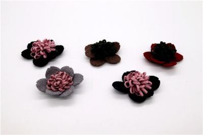 Shiny Decoration Shoe Buckle Clips Flowers And Butterflies Style