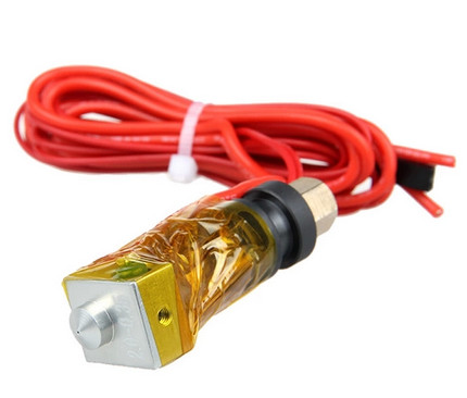 Hot End 3D Printer Kits , RepRap J-Head MKIV MKV Hotend Nozzle With Wire