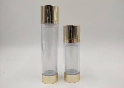 High Grade Airless Cosmetic Bottles And Jars AS ABS Plastic Eco Friendly