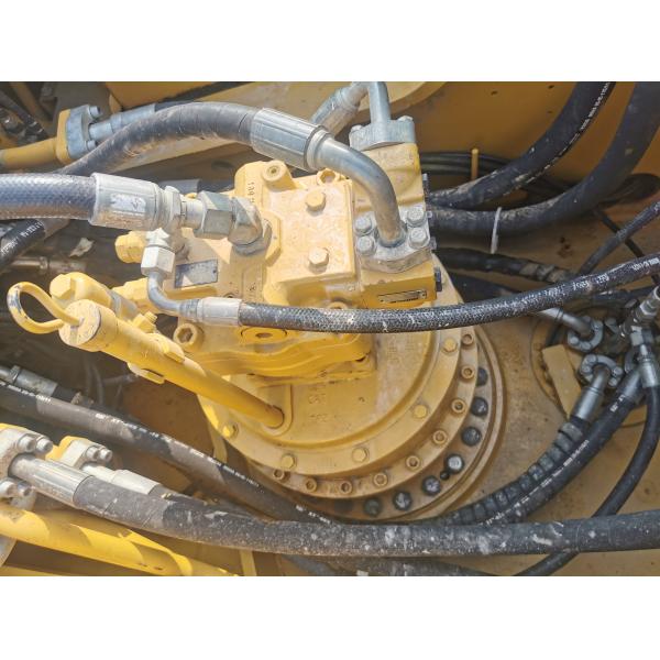 Excavateur CAT340D d'occasion avec conception en acier souple et pompe hydraulique originale