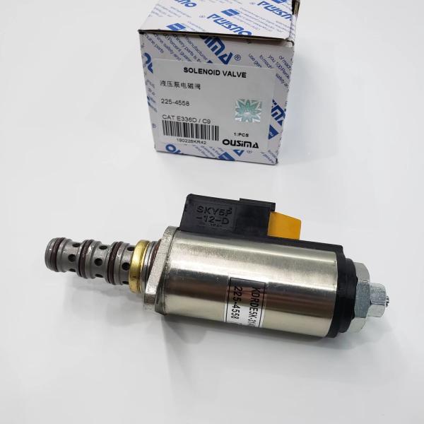 OUSIMA Pump Solenoid Valve 225-4558 Excavator  320D 336D E336D C9