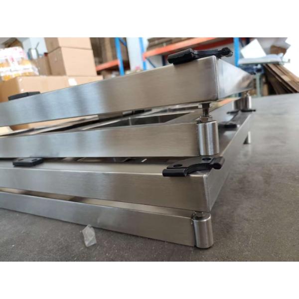 304 Stainless Steel 80x80cm Bench Scale Inox Heavy Duty Platform Scale 800kg