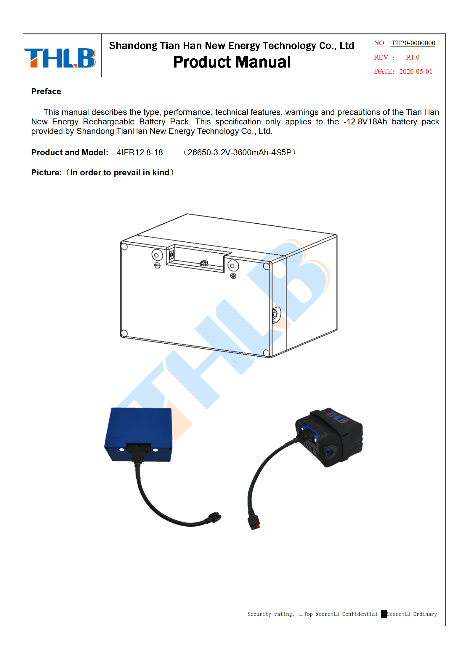 10Ah 24V Lithium Golf Cart Battery 10.8V 36V Golf Trolly Batteries