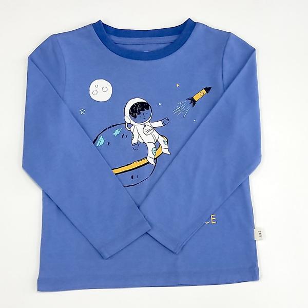 Combed Cotton Carton Print T-Shirts 100% Cotton Baby Styles Boys Clothing Toddler Shirts