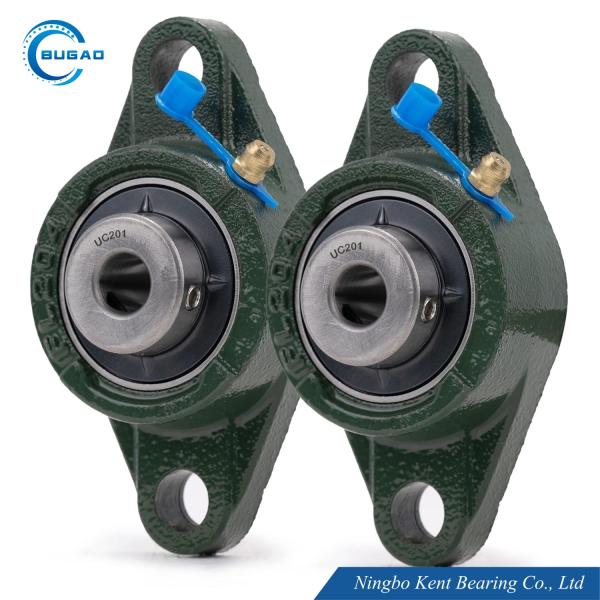 Sealed Miniature Bearing UCFL201 Flange Mount Ball Bearing 12 Mm Bore