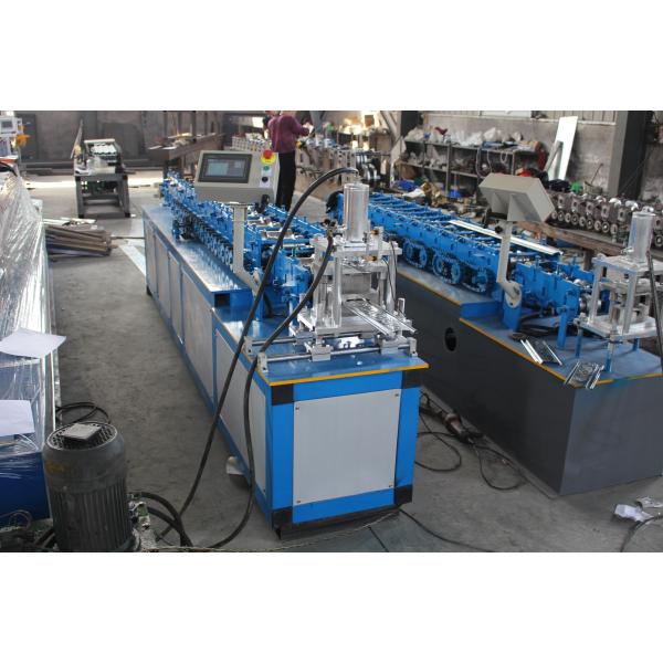 1mm Steel Galvanized Delta Roller Shutter Door Roll Forming Machine