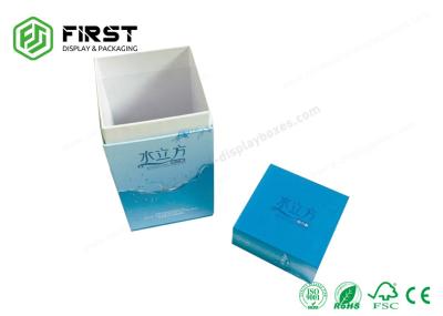 CMYK que imprime o OEM personalizou a caixa de presente lustrosa do cartão do revestimento 2-Piece que empacota com tampa
