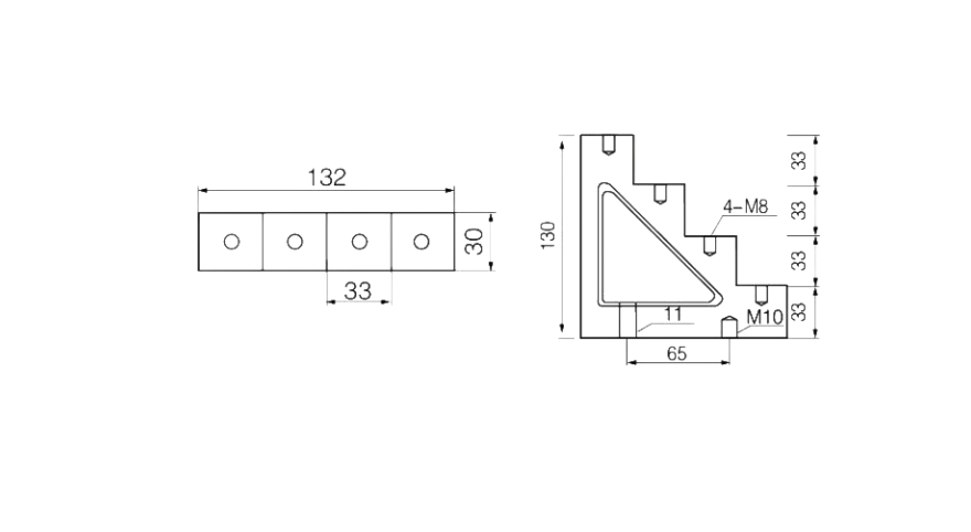 D3/D4/S3/S4 Series Busbar Insulator Epoxy Resin Insulator Post Support 8D3 Insulation Clamp Busbar Insulator