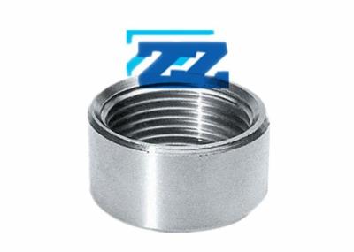 BSPP Half Coupling Alloy Steel Pipe Fittings 2  6000 # ASTM A182 F9 Female Thread Connection