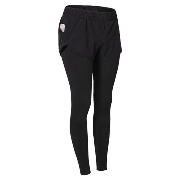 Two False Pieces Sweat Fitness Tights Leggings For Women Yoga Pants