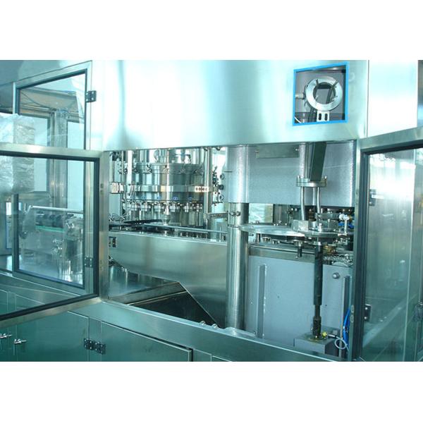 SUNRISE Carbonated Drink Filling Machine , Aluminum Canning Equipment 60 Cans/Min