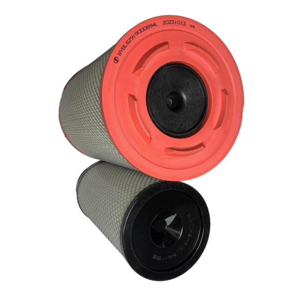 Long Working Life 100% Original Quality Standard Size Air Filter Element for SHACMAN Truck Parts BYBLSZ919000894L K2841