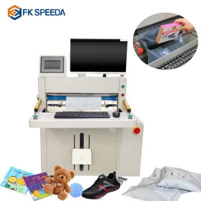 98 KG FK-ST Rollbag Automatic Bagger With Label Printer Applicator Option Ecommerce Packaging Machine