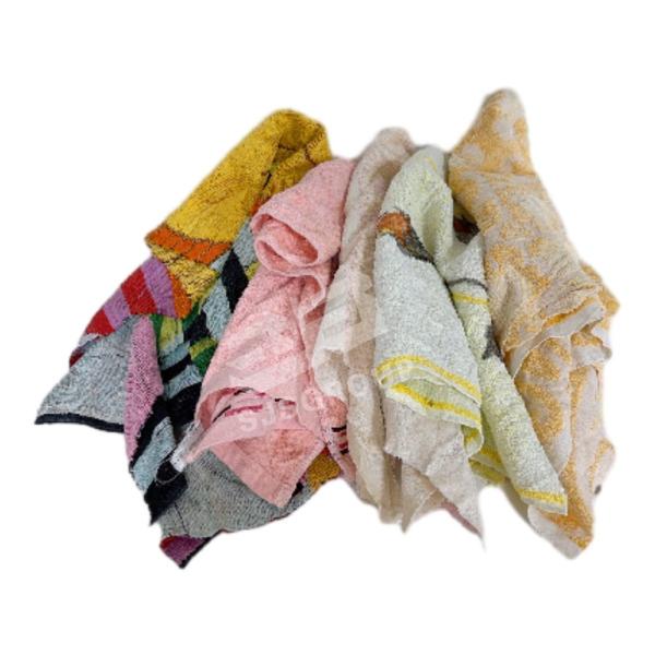 Super Absorption Recyclable Cotton Floor Cloths Terry Towel Rags Household Cleaning wipes Color Cotton Rags