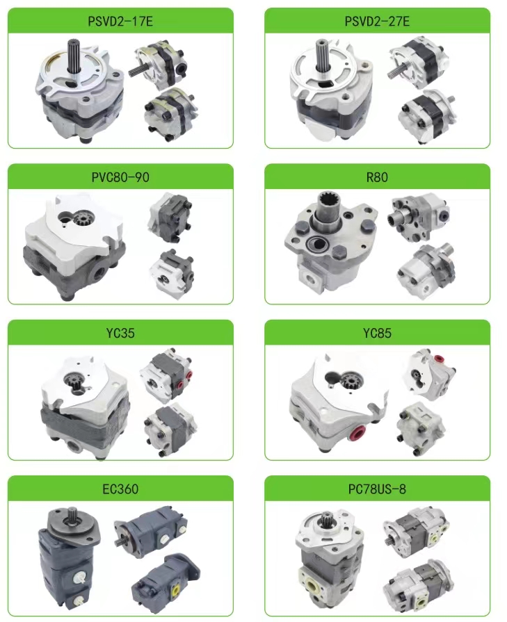 Насос K3V180DTP-9N PTO EC360 экскаватора  главный