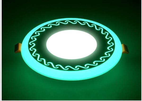 18 + o diodo emissor de luz 6W Recessed o CRI alto da luz de painel com alumínio da aviação + material acrílico