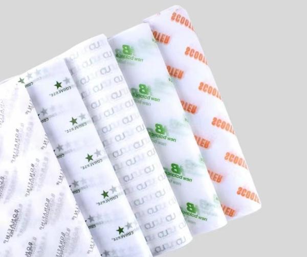 Custom Tissue Paper Gift Wrapping Paper With Company Logo Garment Packaging Paper