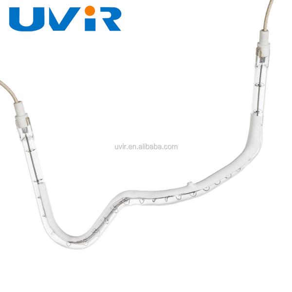 230V 1500W 3D Halogen Heating Tube Short Wave Infrared Lamp