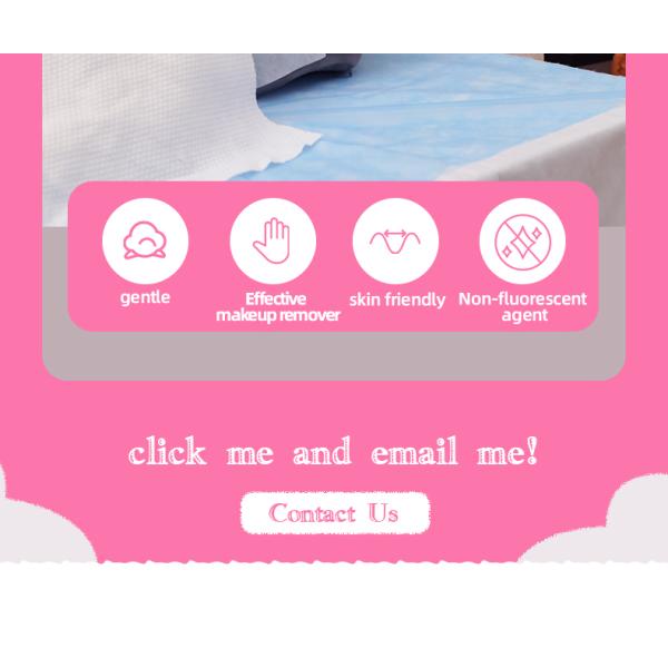 Customized Disposable Face Cradle Covers 40gsm Massage Table Face Covers