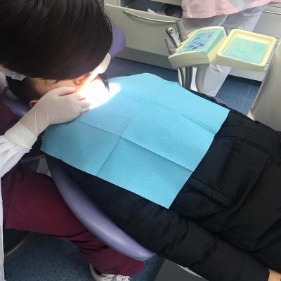 Disposable Dental Bibs, Non-tie Gum Protection Scarf, Oral Bib, Beauty Waterproof Protective Pad