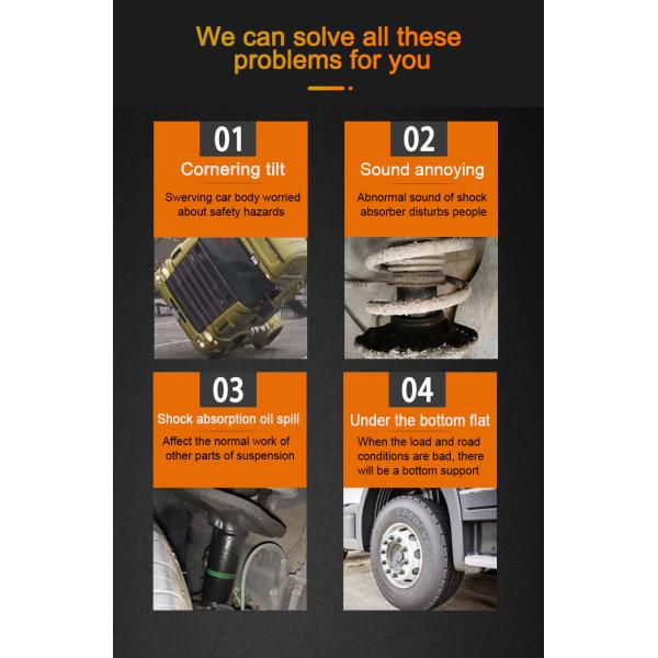 Remplacement de l'essieu de l'absorbeur de choc de remorque SAF 312669 890614 pour 2376007101 2376007100