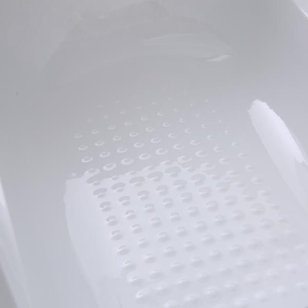 South American Market Oval Acrylic Bathtub with Center Waste Hole in Different Colors
