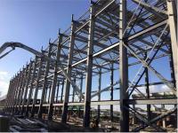 Oficina pré-fabricada com estrutura de aço e estrutura de portal de grande vão
