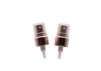 cou en aluminium de vis de pompe de pulvérisateur de brume d'or de 12mm Rose avec le demi chapeau clair