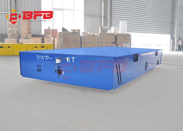 Válvulas que levam Q235 20m/Min 50 Ton Trackless Transfer Cart