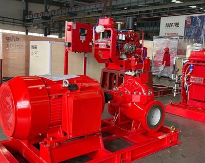 Electric Motor Driven Split Case Fire Pump 500GPM@180PSI For Water Use